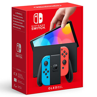 Bon plan : Console Nintendo Switch (modèle OLED) Rouge et Bleu Néon à  314,95€