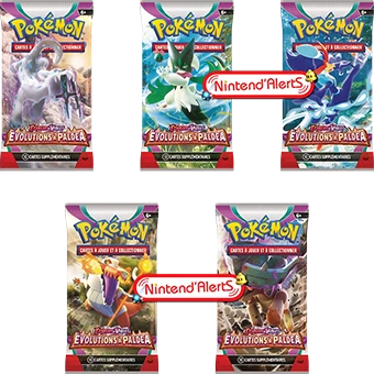 Pack cahier range-cartes Pokémon Ecarlate et Violet - Evolution à Paldéa -  La Grande Récré
