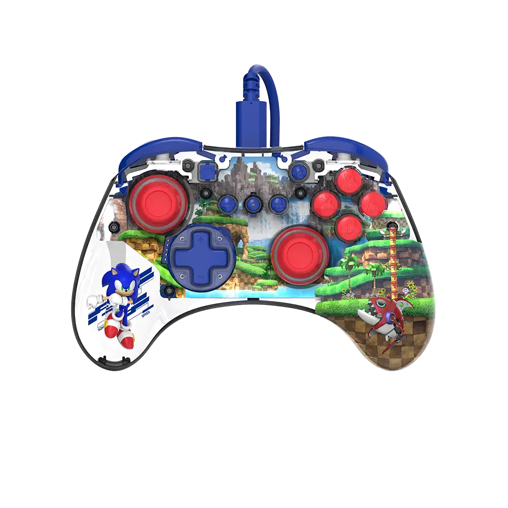 Manette Filaire Sonic Green Hill Zone REALMz PDP à 29,99€