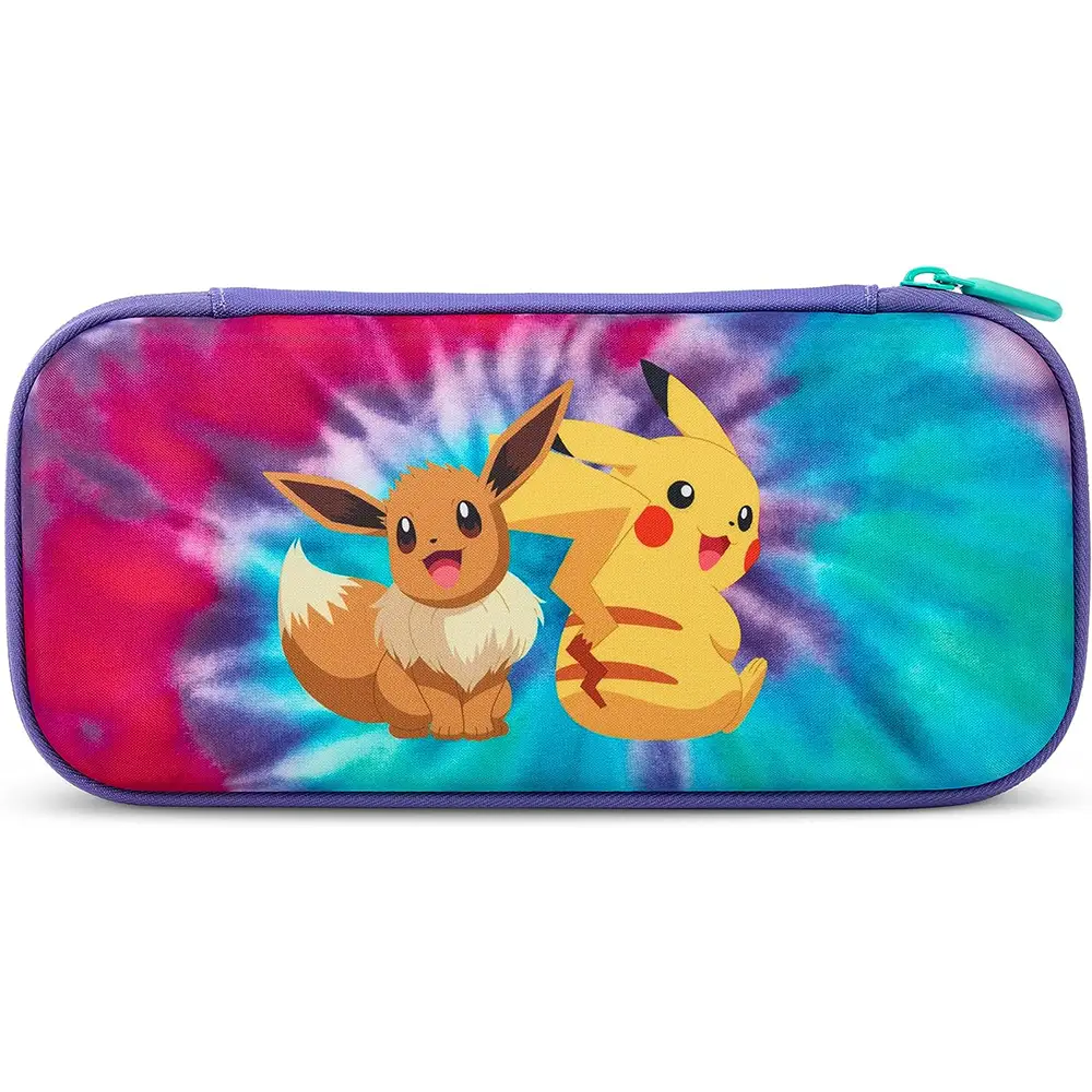 Pochette Nintendo Switch - Pokémon - Pikachu et Evoli Tie and Dye