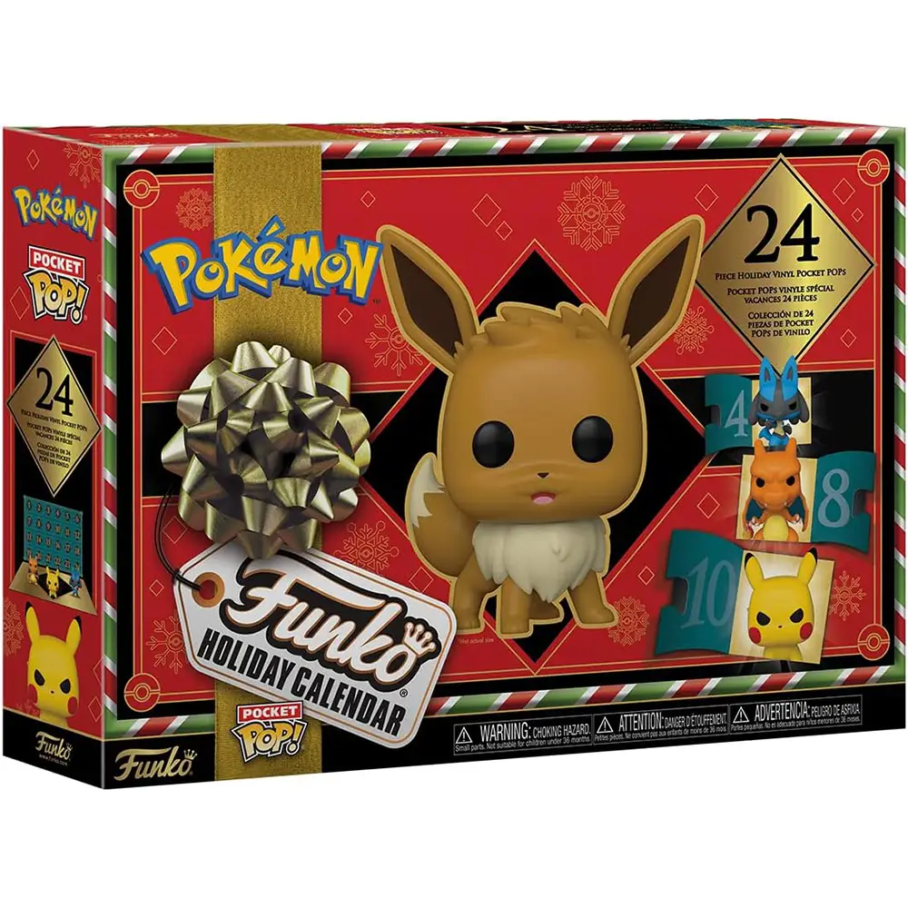 Calendrier de l'avent 2023 Pokémon Figurines Funko POP à 70,46€