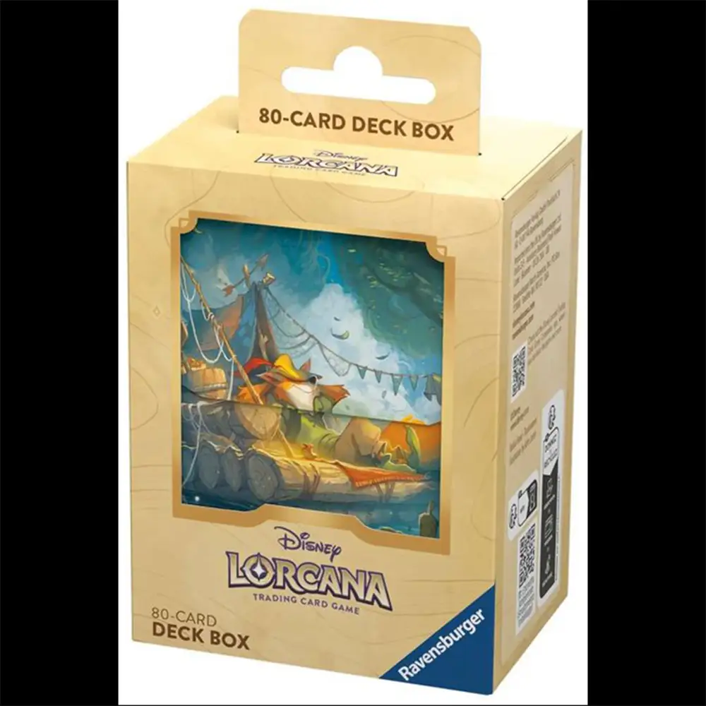Cartes Disney Lorcana Deck Box Robin “Les terres d'encres” Chapitre 3