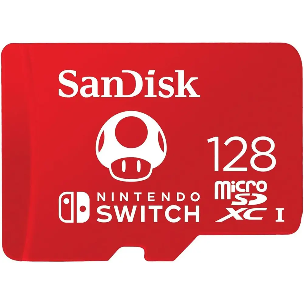 Carte mémoire micro SD 128 Go SanDisk Nintendo Switch à 14,29€
