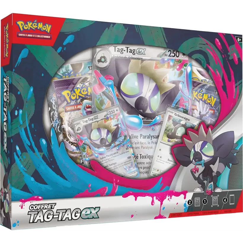 Coffret Cartes Pokémon Tag-Tag-ex