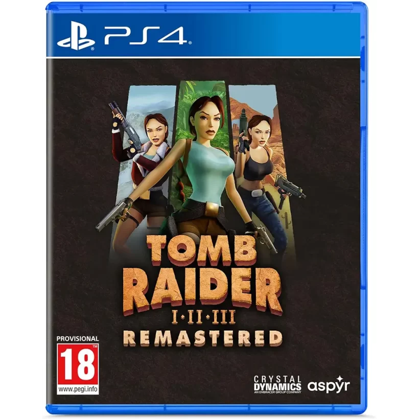 Tomb Raider 1-2-3 Remastered Starring Lara Croft (PS4)