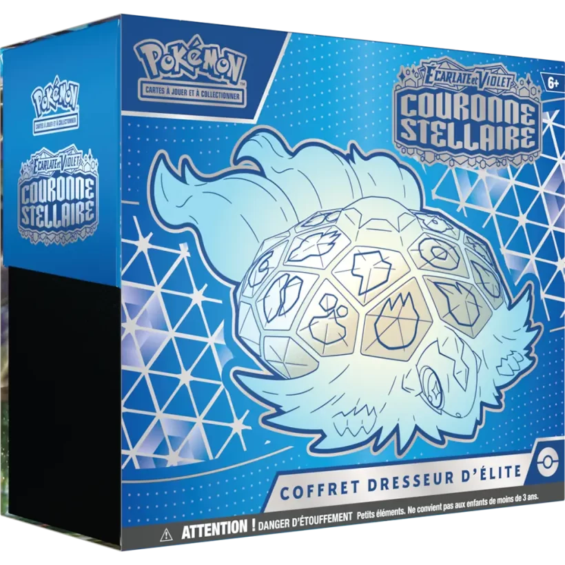 Coffret Cartes Pokémon Elite Trainer Box ETB Couronne Stellaire EV07