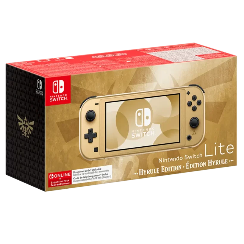 Console Nintendo Switch Lite Edition Hyrule boxart