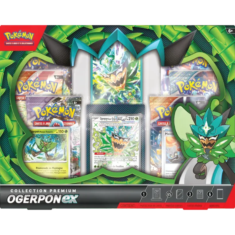 Coffret Collection Premium cartes Pokémon Ogerpon