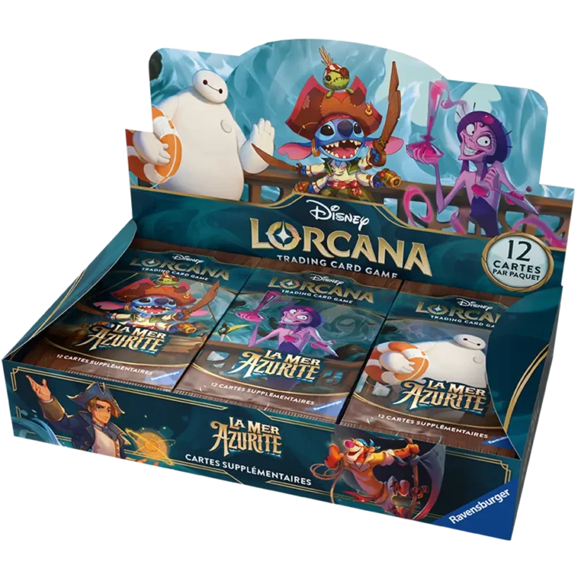 Disney Lorcana - La mer Azurite - Booster