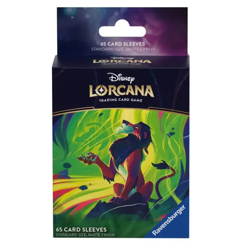 Protection Cartes - Lorcana - Scar La Mer Azurite Chapitre 6