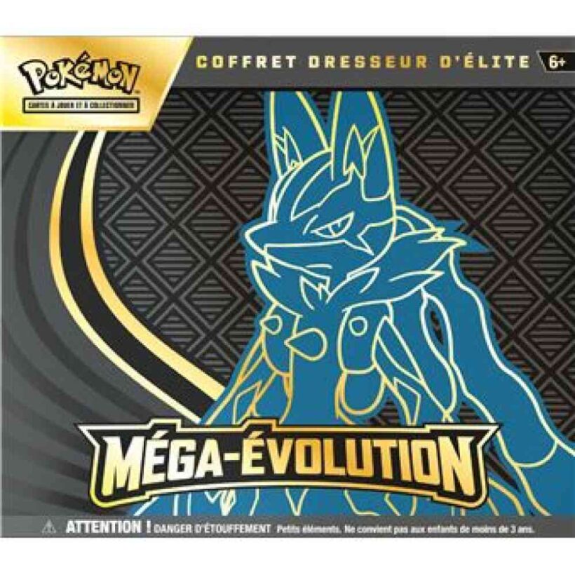 Coffret Pokemon ME01 MEGA EVOLUTION Coffret Dresseur d Elite ETB Modele aleatoire