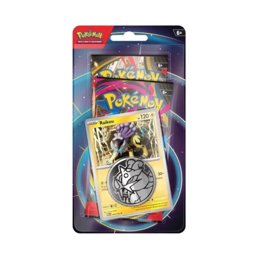 Pack 2 boosters Cartes Pokemon Raikou