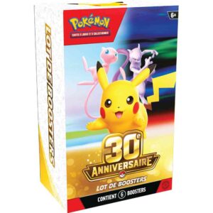 JCC Pokémon : Bundle 6 Boosters 30e Anniversaire (FR)
