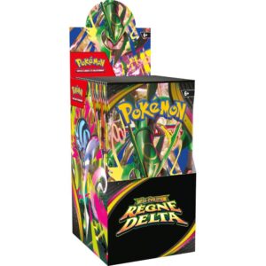 Pokémon : présentoir de boosters Méga-volution - Règne Delta (18 boosters)